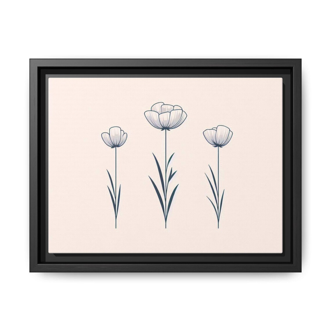 Elegant Floral Botanical Artwork, Modern Home Decor