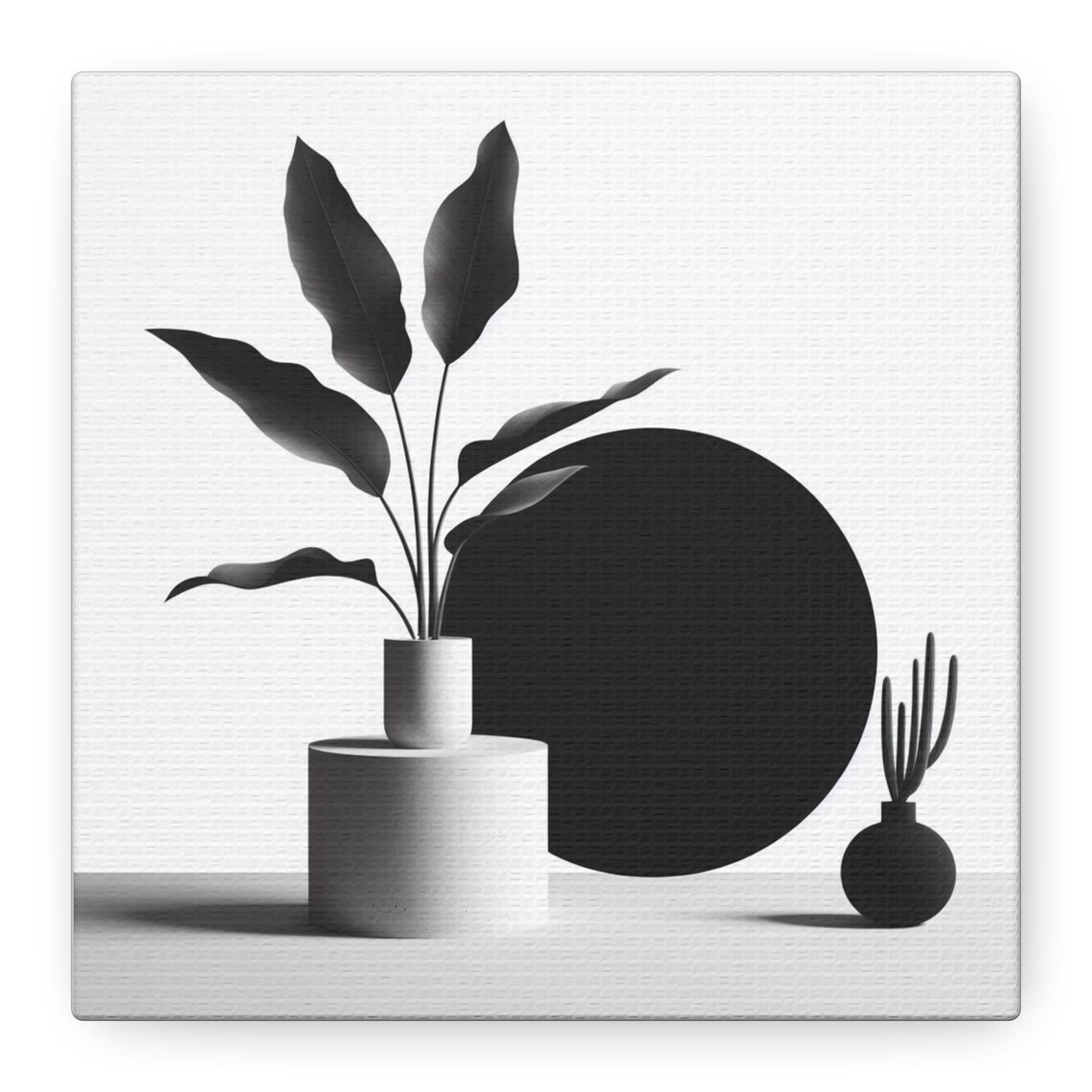 Modern Minimalist Plant Decor, Gift For Plant Lovers