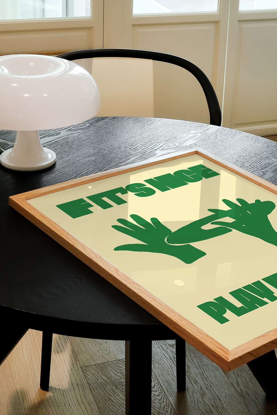 If Its Nice Play It Twice Retro Music Art Print - Image 2