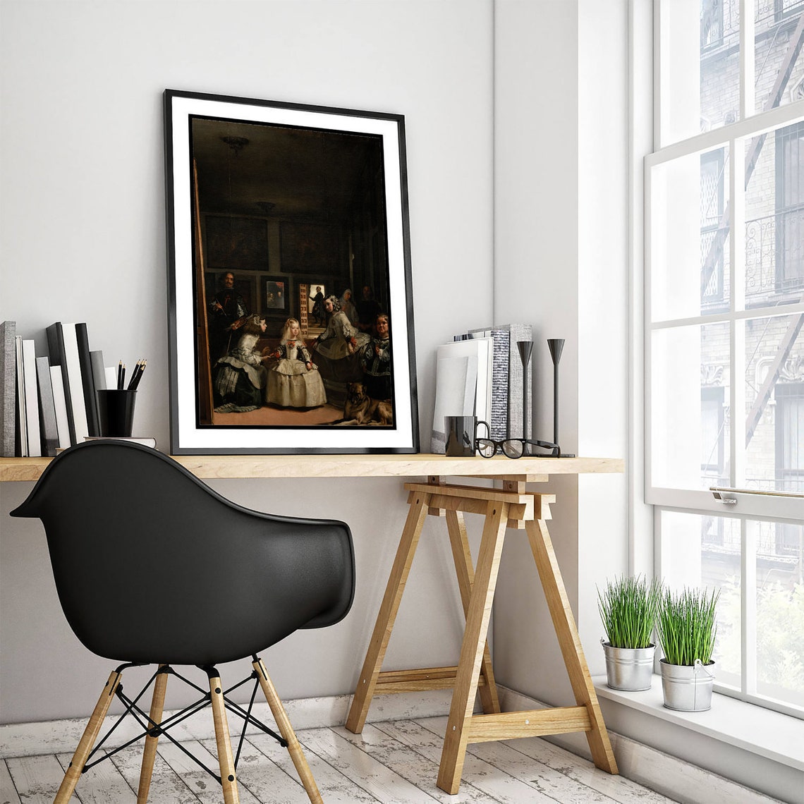 Diego Velazquez The Maids Of Honour Las Meninas 1657 Classic Painting Photo Poster Print Art Gift Home Wall Decor Greatest Painting - Image 2