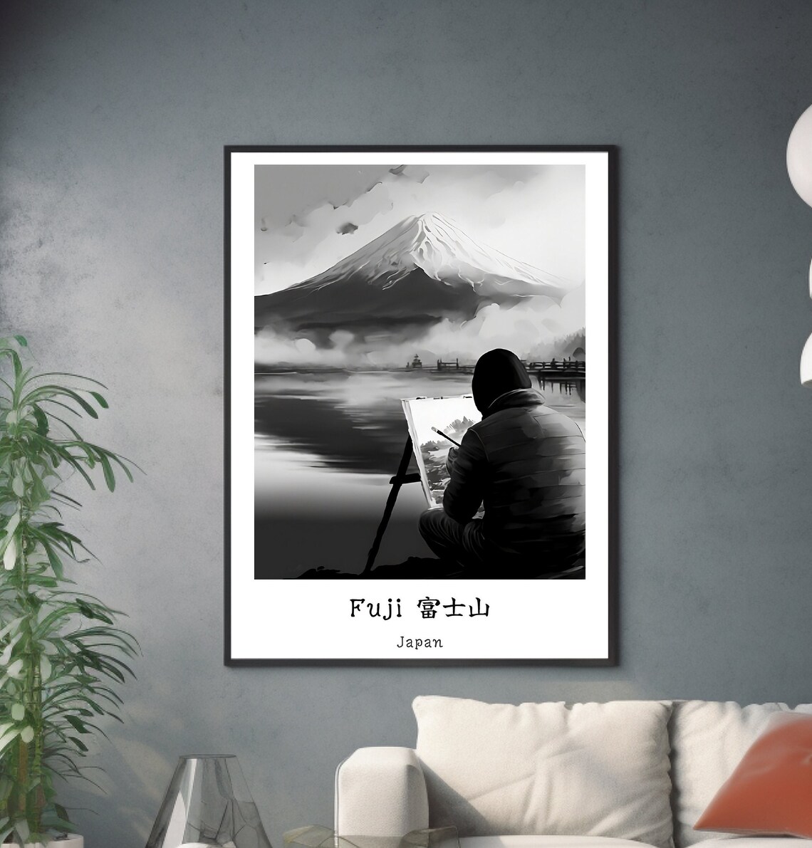 Fuji Travel Poster, Tago Bay Japan - Image 2