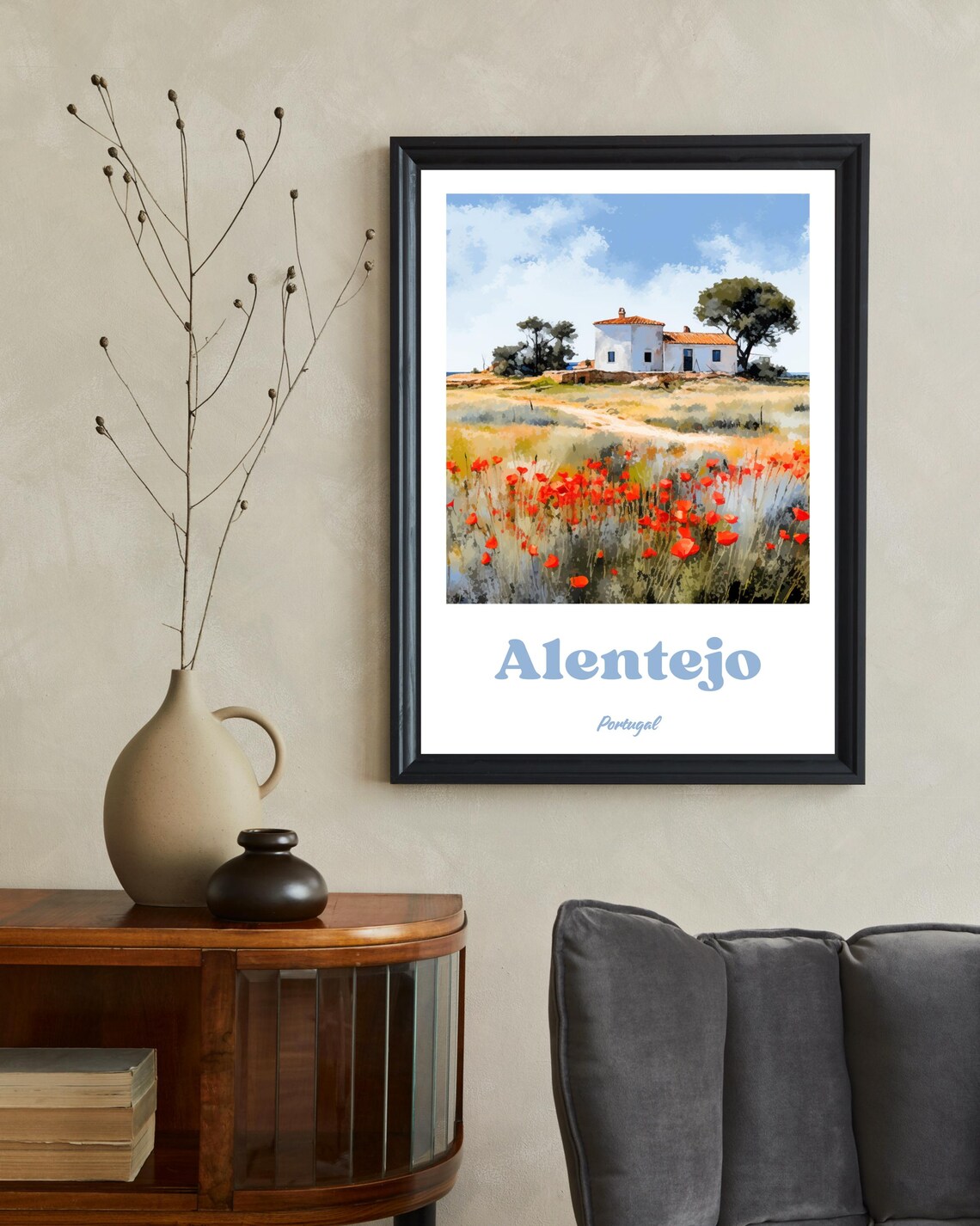 Alentejo Wildflowers - Portugal Travel Poster - Image 2