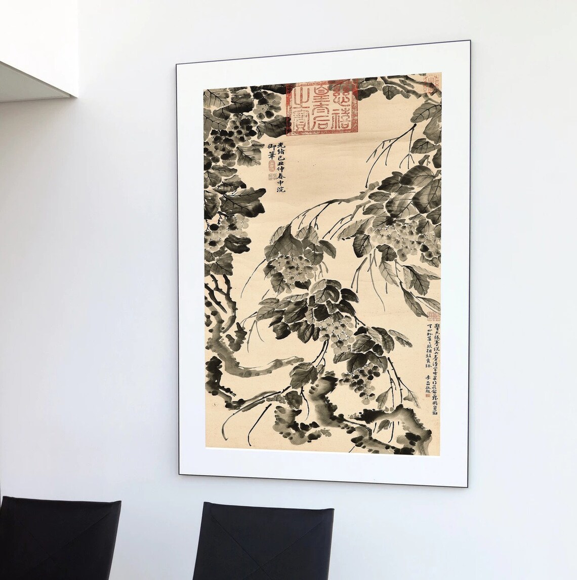 Chinese Art Travel Poster, Asia Wall Art Print