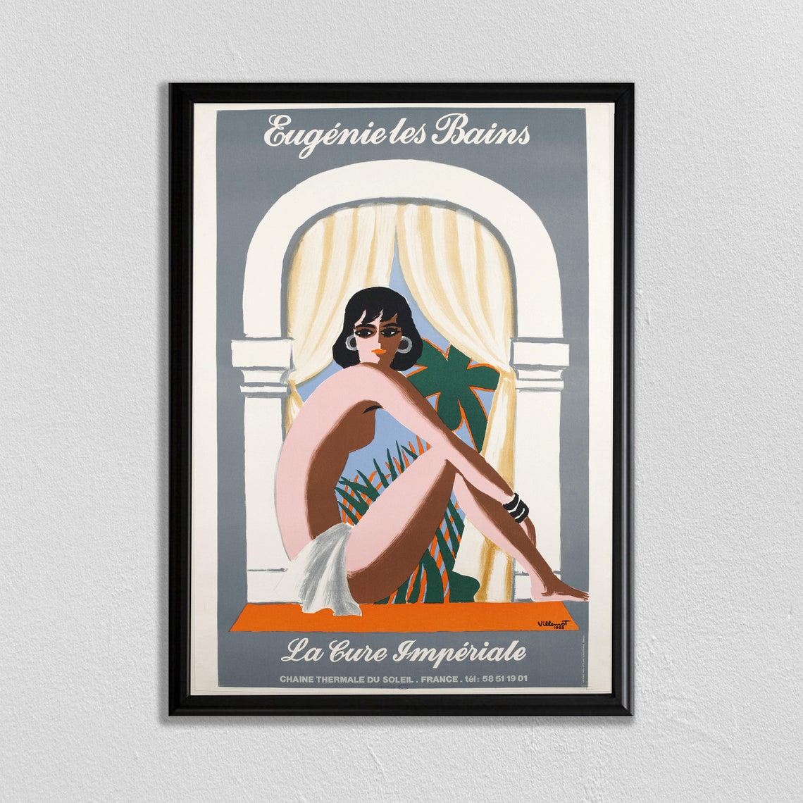 France Travel Poster South Of France Art Paris Wall Art French Riviera Beach Art Travel Wall Art