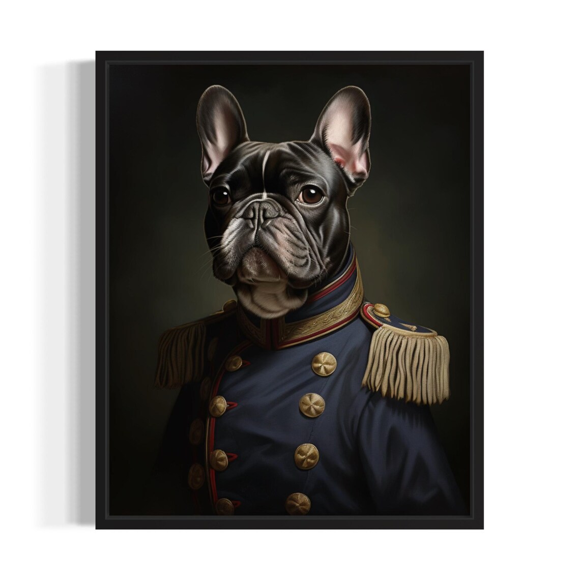 French Bulldog Humor Art Print, Dog Lover Decor