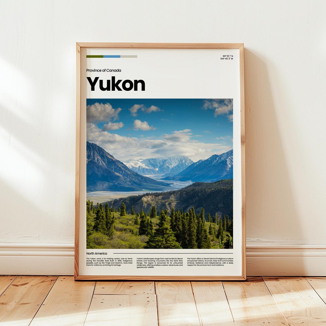 Yukon Canada Saint Elias Mountains Wilderness Travel Wall Art