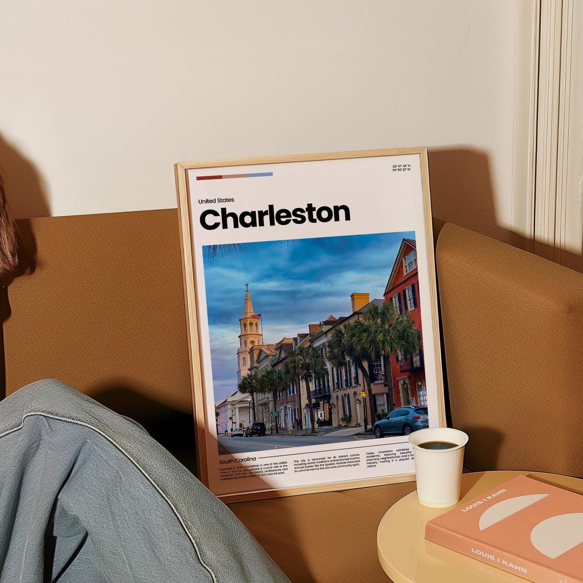 Charleston Travel Poster Charleston Poster Charleston Photo Poster Charleston Art Print Usa Poster Usa Travel Poster Travel Gift - Image 4