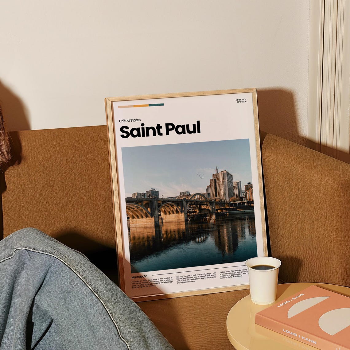 Saint Paul Travel Poster Saint Paul Poster Saint Paul Photo Poster Saint Paul Art Print Usa Poster Minnesota Travel Poster Travel Gift - Image 4