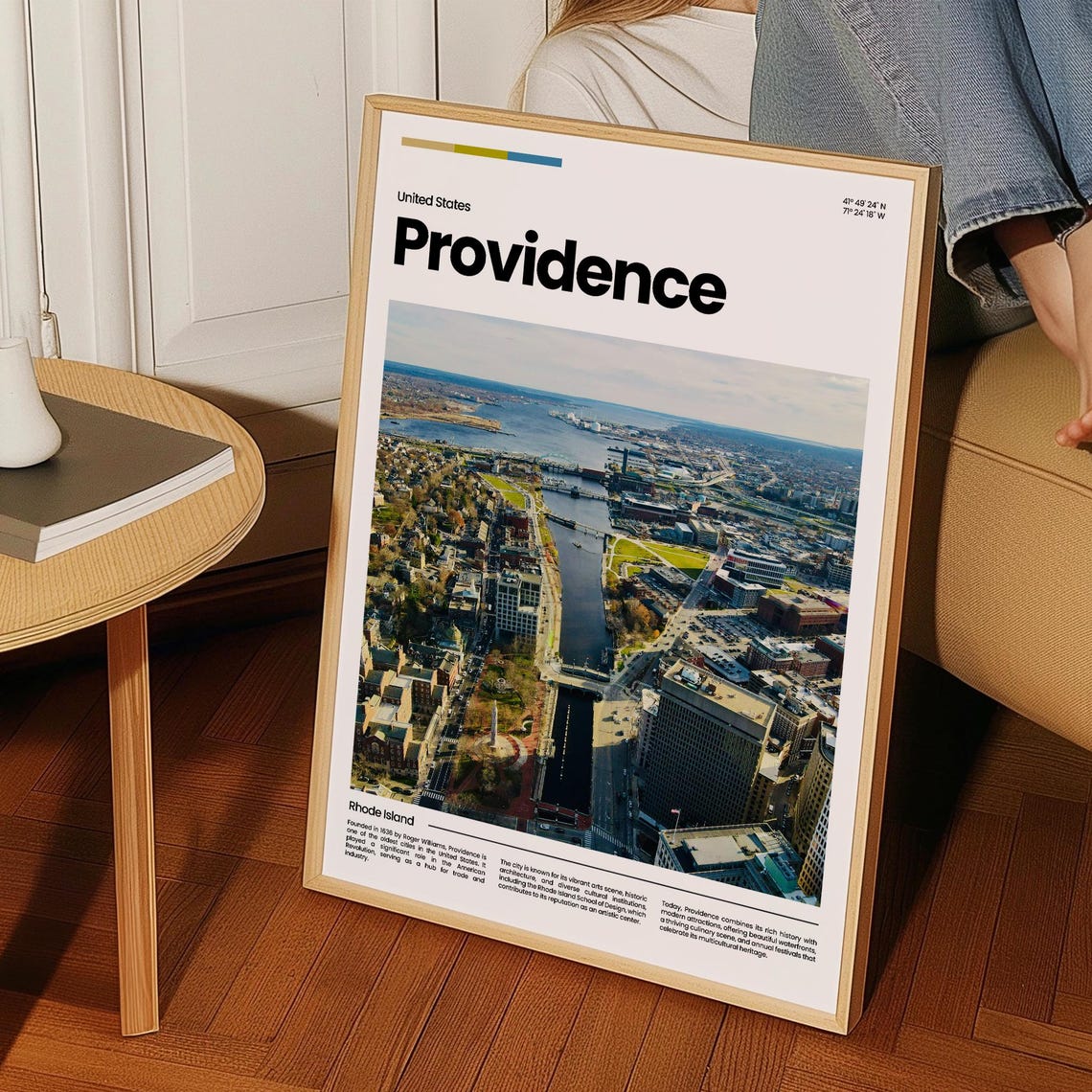 Providence Travel Poster Providence Poster Providence Photo Poster Providence Art Print Usa Poster Usa Travel Poster Travel Gift - Image 3