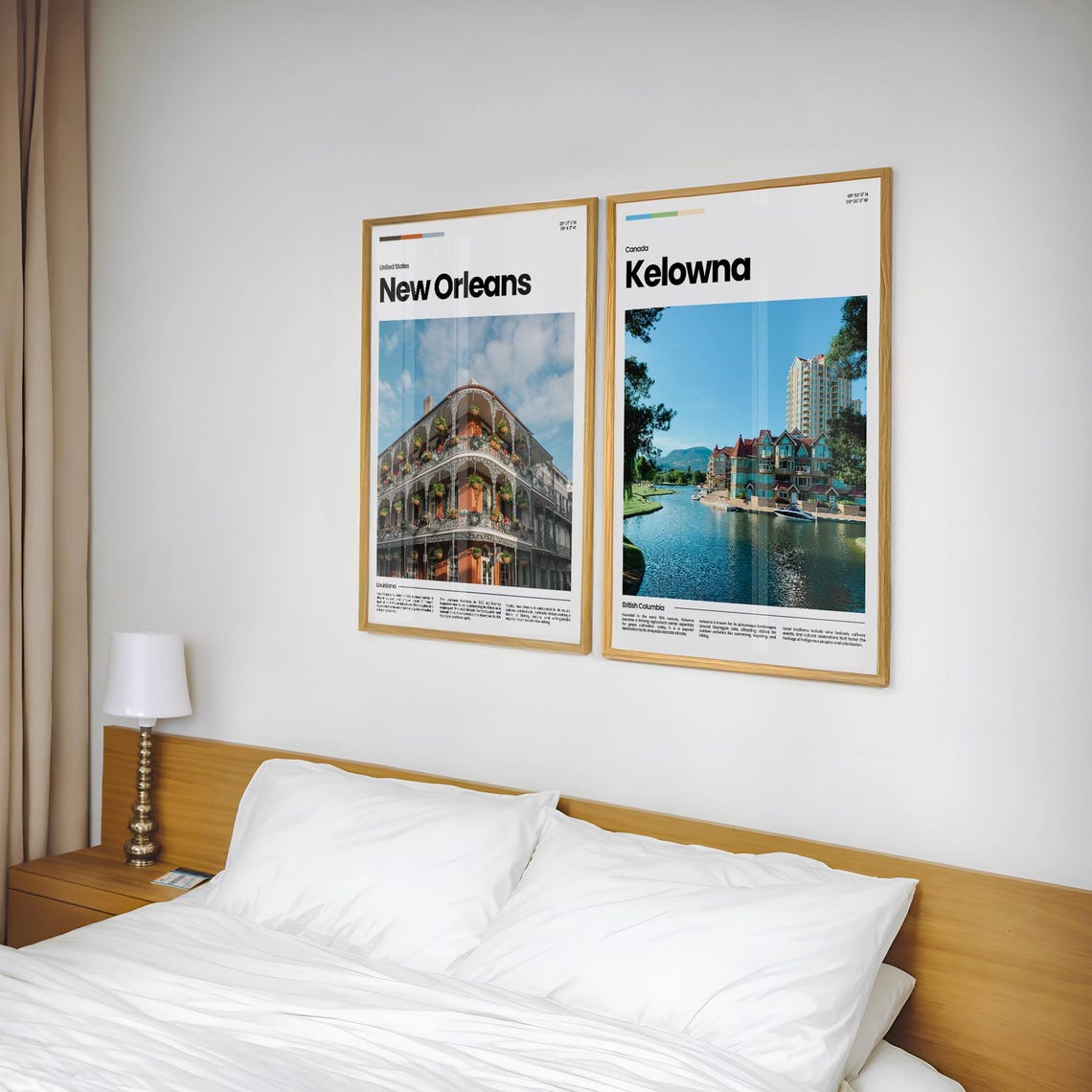 Kelowna Travel Poster Kelowna Poster Kelowna Photo Poster Kelowna Art Print Canada Poster Canada Travel Poster Travel Gift - Image 2