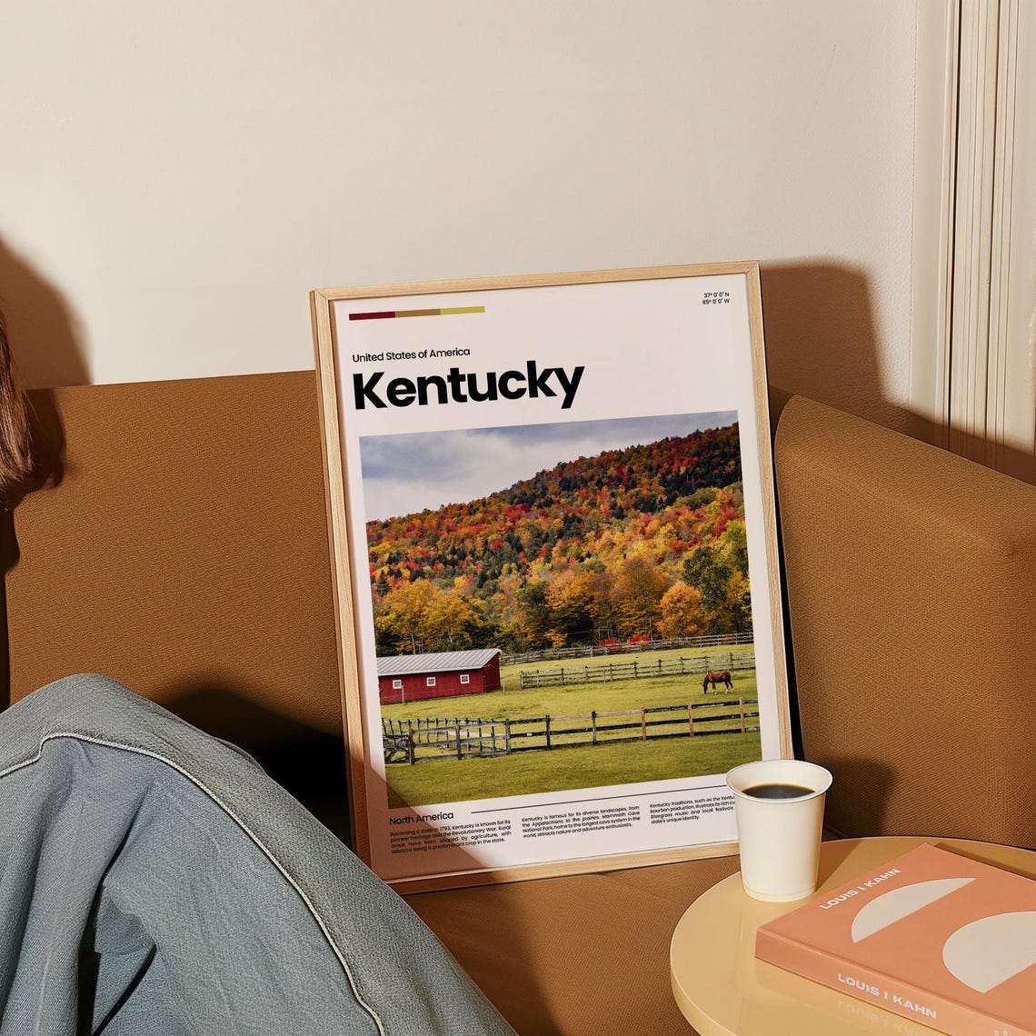 Kentucky Travel Poster Kentucky Poster Kentucky Photo Poster Kentucky Art Print Kentucky Art Usa Poster Usa Travel Poster Travel Gift - Image 4