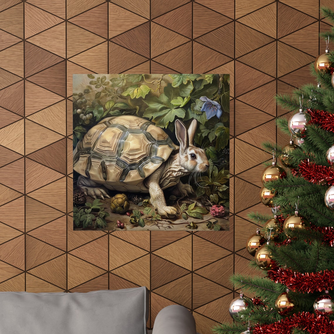 Tortoise And The Hare Had A Baby, Funny Poster - Image 4