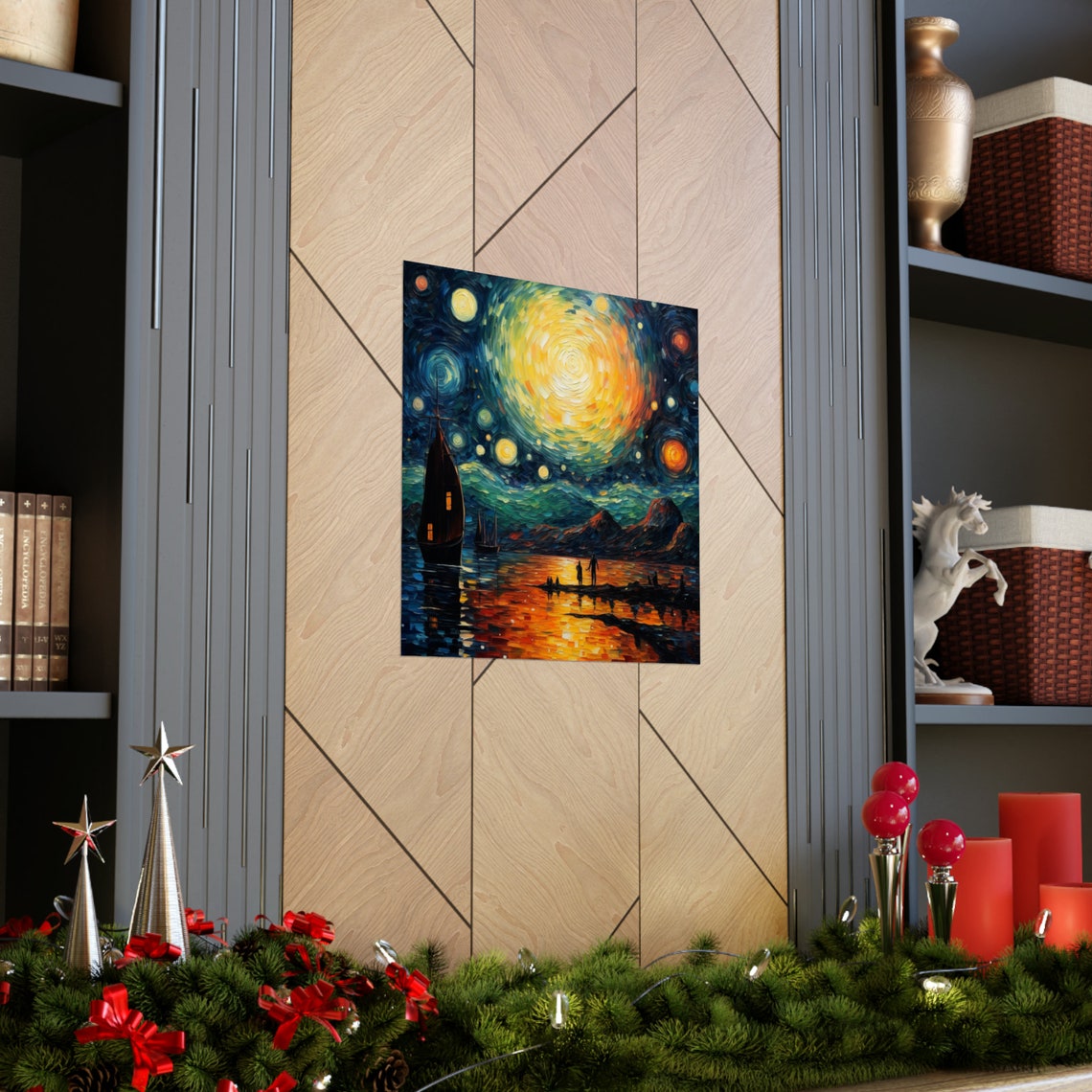 Family Night On The Island, Post-Impressionism Poster - Image 3