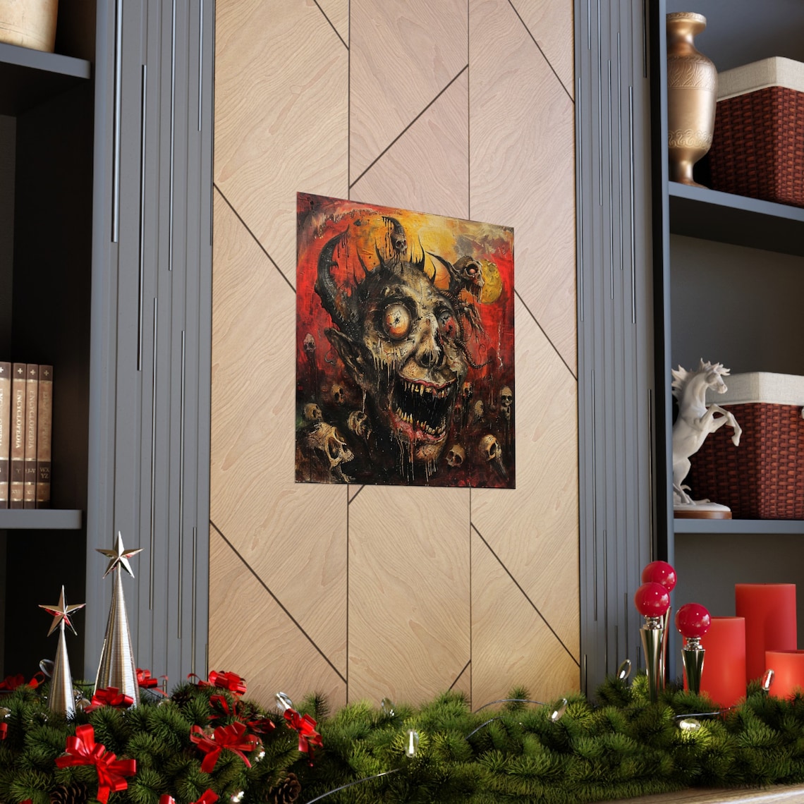 Underworld Trippy Nightmare - Horror Movie Art Print - Image 3