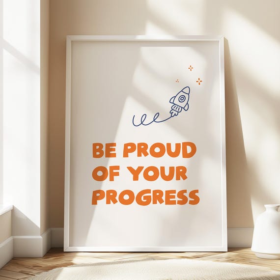 Inspirational Poster For Classroom Motivational Wall Art School Teacher Educational Decor Preschool Positive Mindset Kids