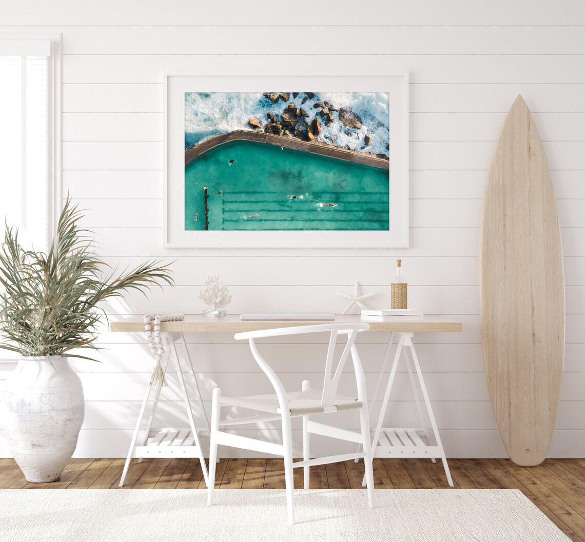 Bronte Beach Rock Pool Sydney Australia Travel Poster - Image 3