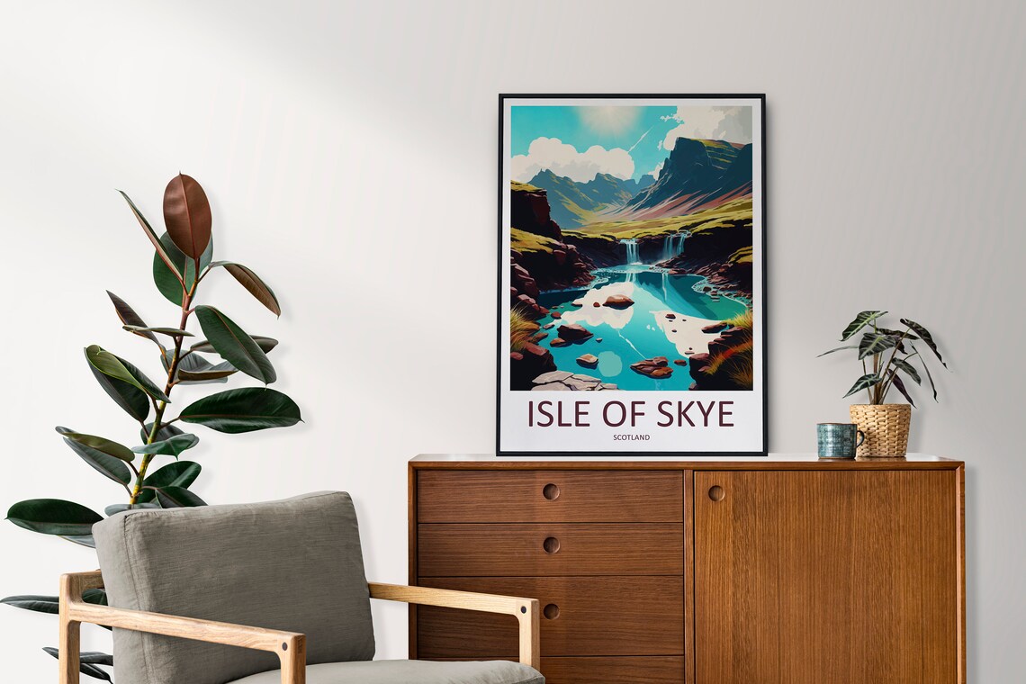Isle Of Skye Home Decor Wall Art Print - Image 2