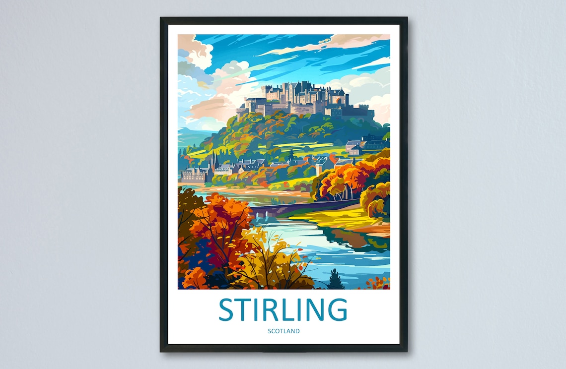 Stirling Castle City Poster