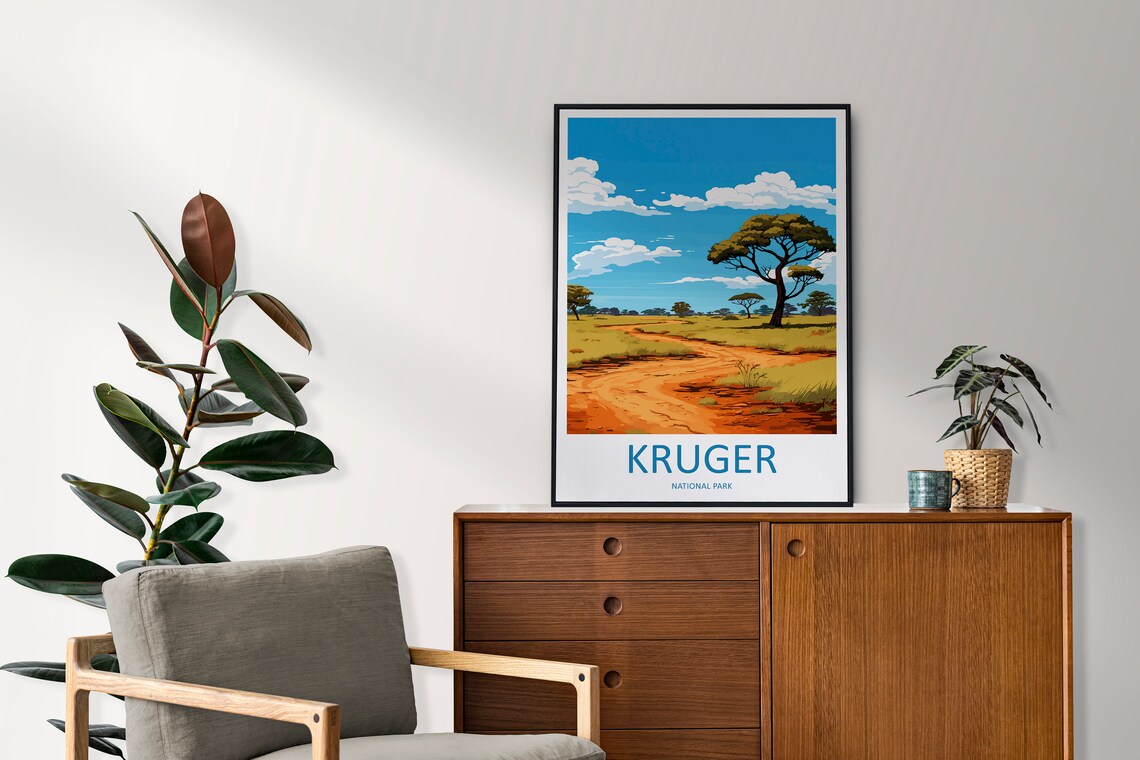 Kruger National Park Gift Art Lovers Poster - Image 2