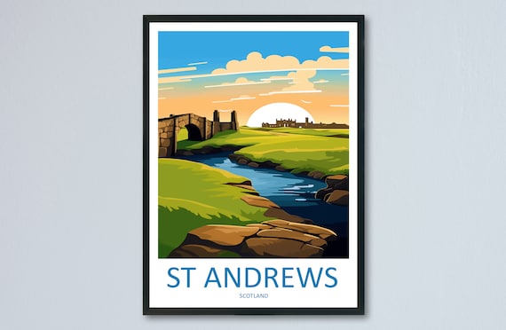 St Andrews Golf Course Wall Art Print