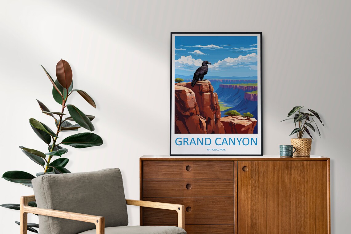 Grand Canyon National Park Home Dcor Travel Poster - Image 2