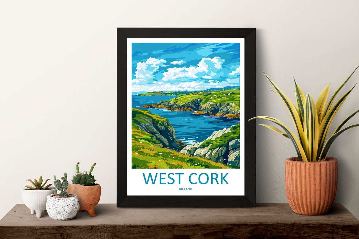 West Cork Landscape Art Print, Ireland Home Decor - Image 3