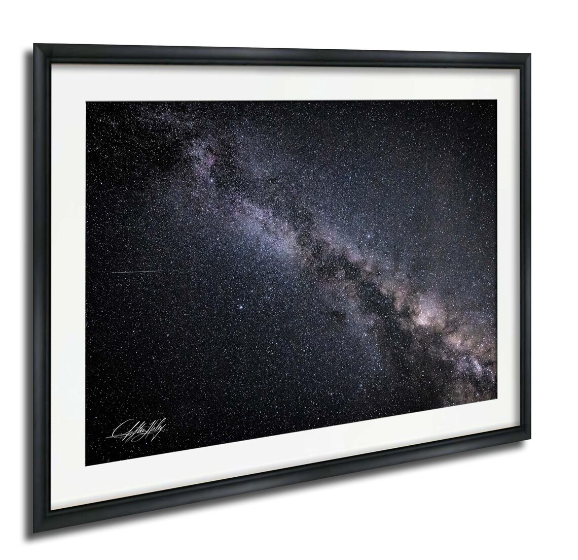 Milky Way Art Print, Colorful Stars and Night Sky