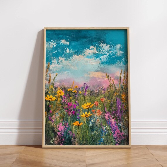 Vibrant Floral Matte Vertical Posters Wall Art Decor Natureinspired Gifts Colorful For Home Garden Lovers Spring