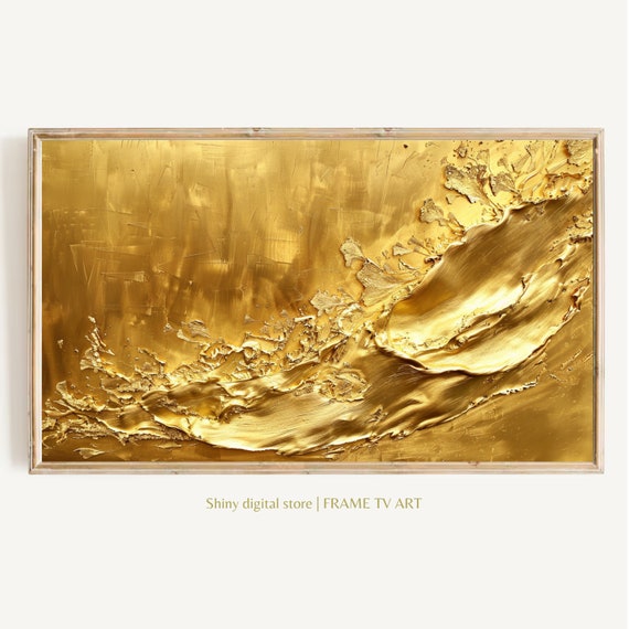 Simple Gold Beauty, Fashion Portrait Art