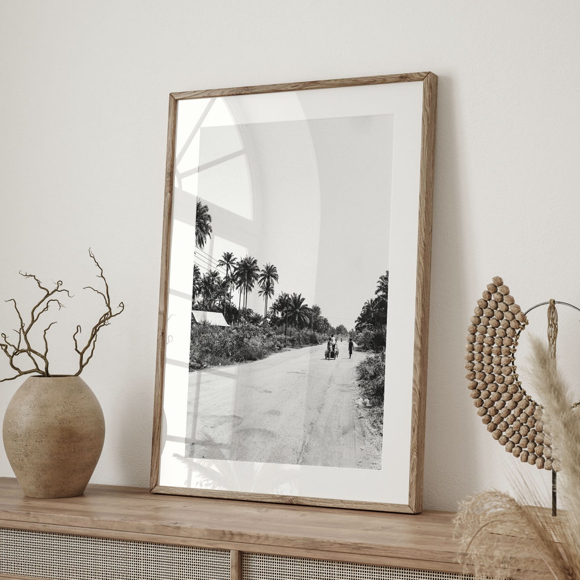 Nigeria Wall Art Print Black And White Nigeria Photo Nigeria Poster Abuja Lagos Africa Decor Nigeria Road Picture C19 150 - Image 2