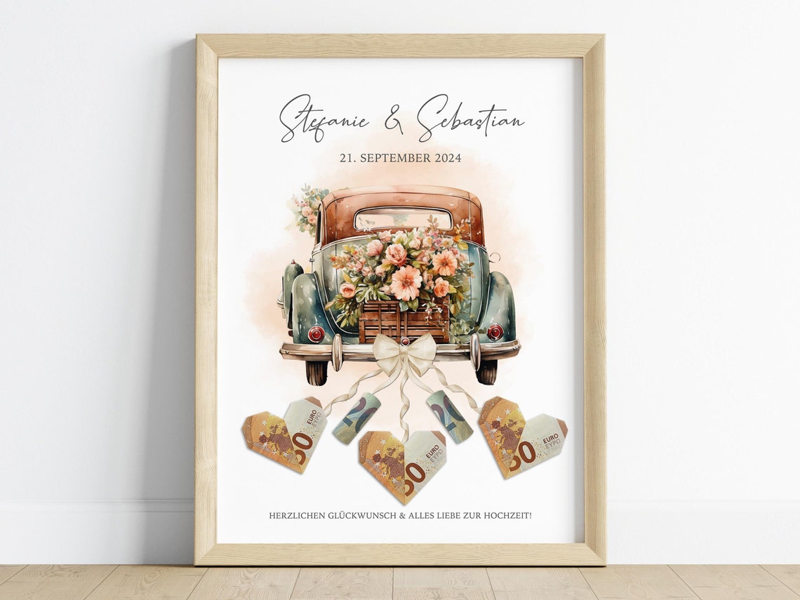 Money Gift For Wedding Bride And Groom