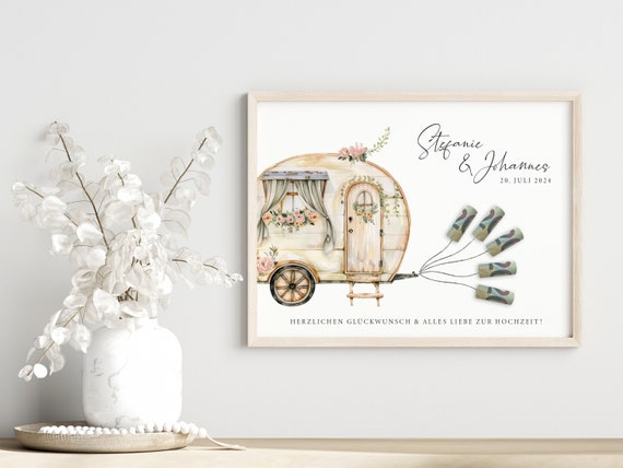 Money Gift With A Car For The Wedding Bride And Groom Gift Wedding Car Gift Pdf Personalized Gift Money Gift