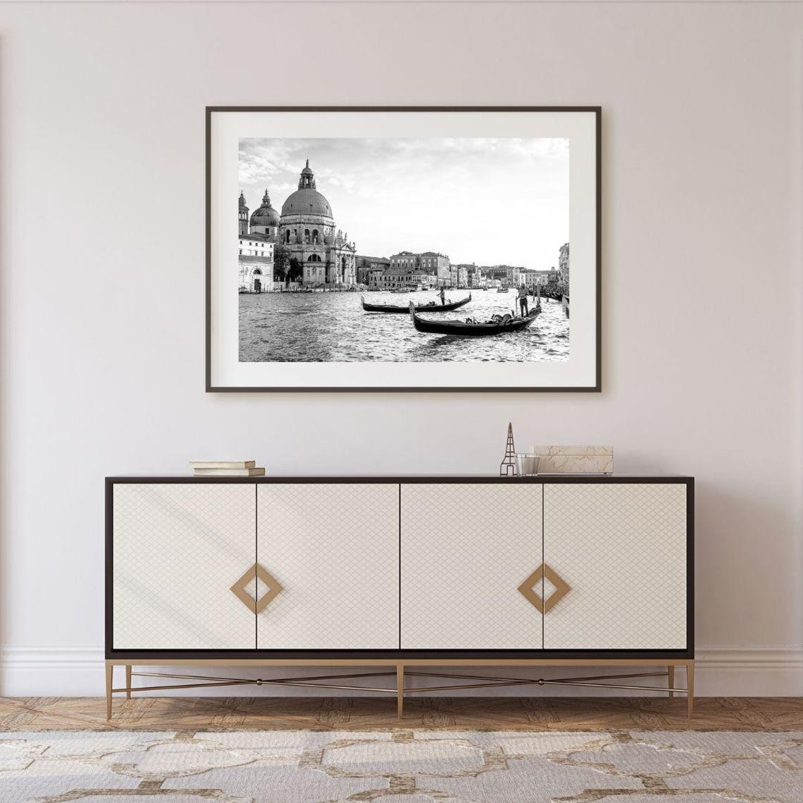 Venice Grand Canal Gondolas Santa Maria Della Salute Photo Print