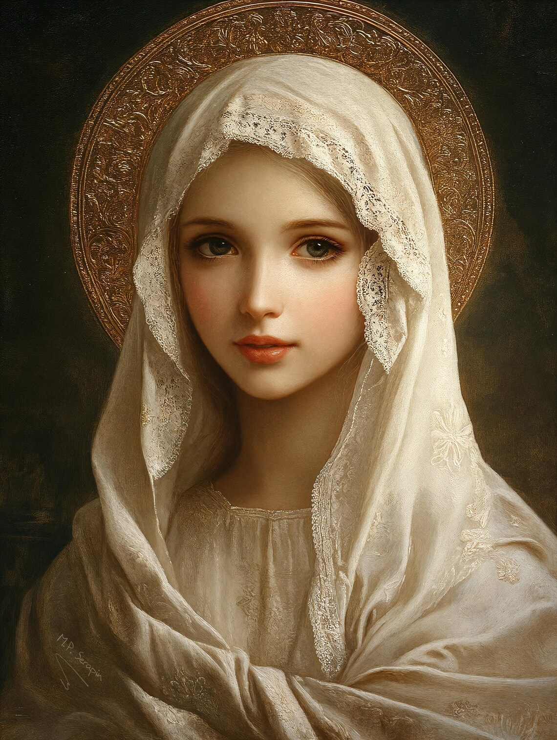 Virgin Most Chaste Blessed Virgin Mary, Catholic - Image 4