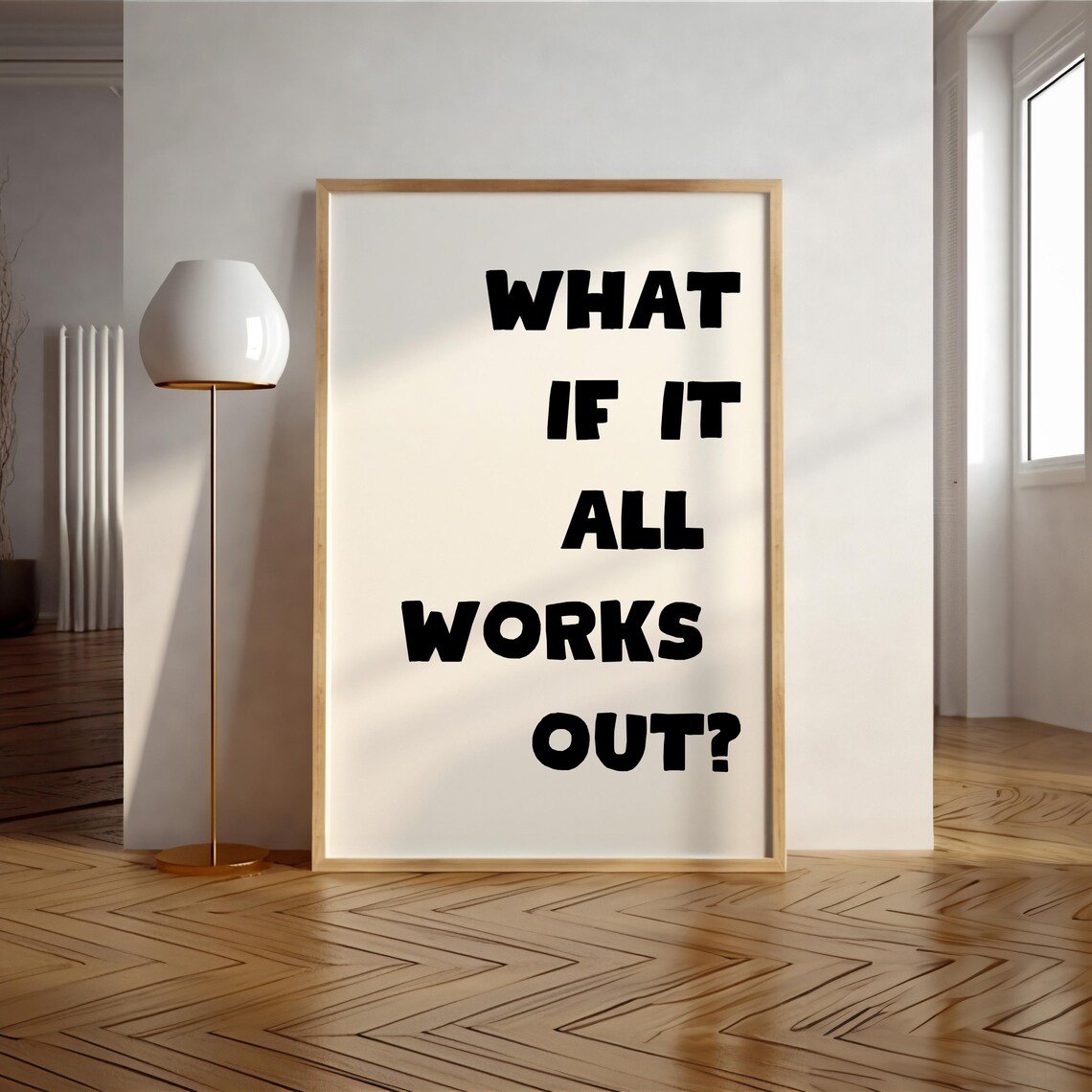 What If It All Works Out, Dorm Room Decor - Image 3
