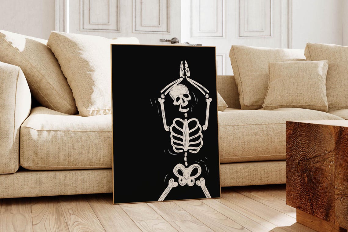 Halloween Bundle Set of 8 Spooky Ghoul Ghost Party Designs Poster - Image 4