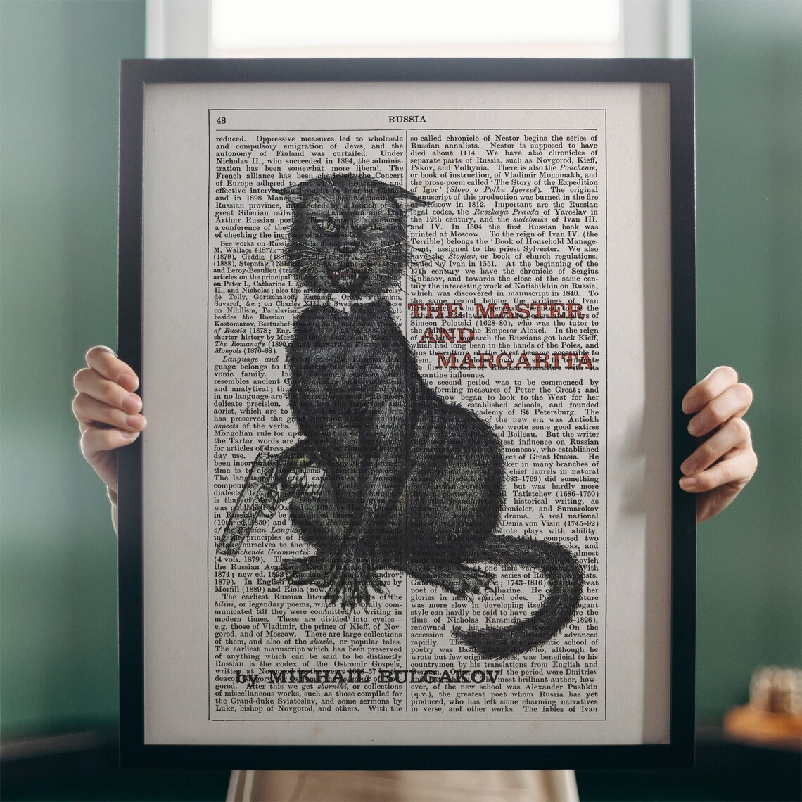 The Master And Margarita, Literary Poster Art Print - Image 4