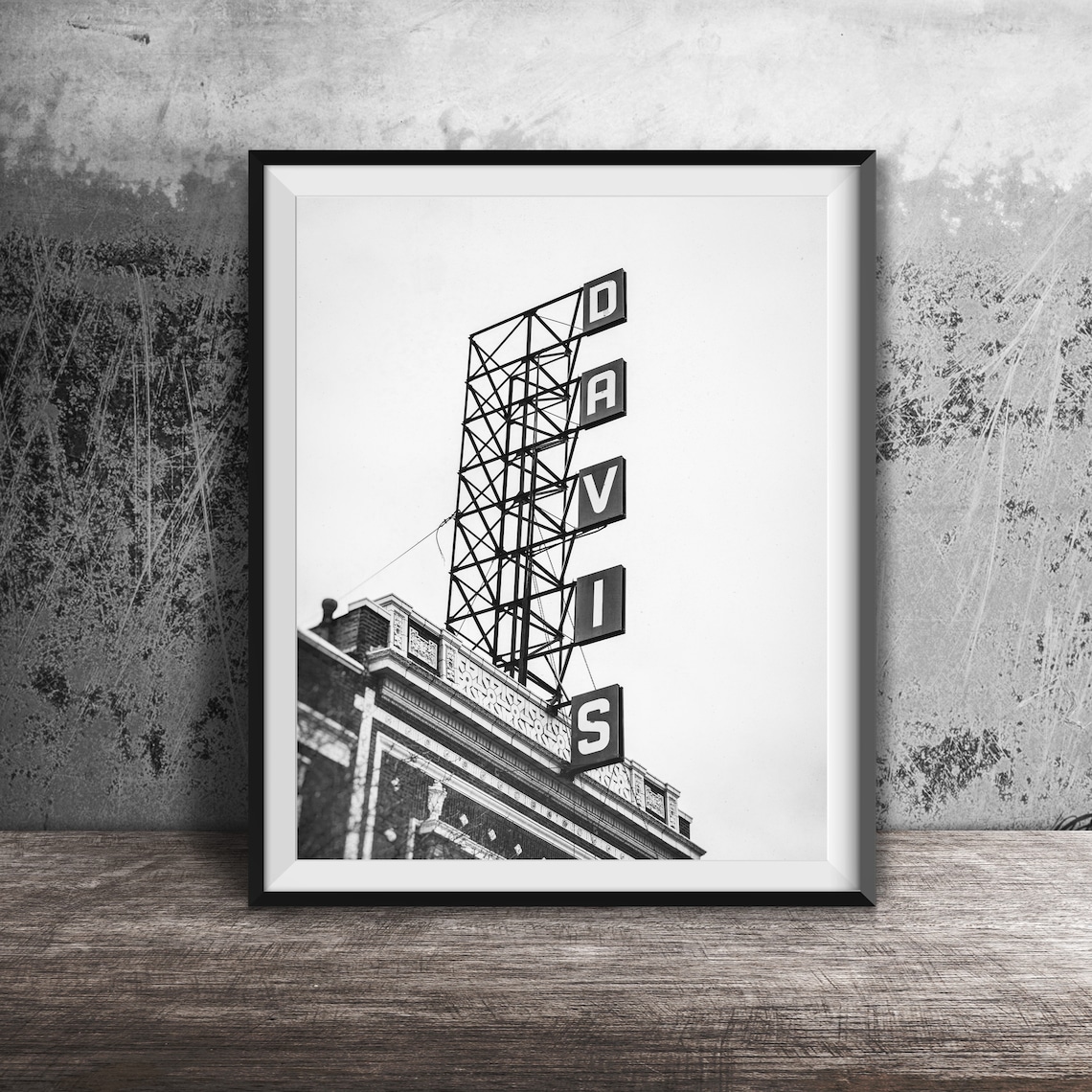 Davis Theater, Lincoln Square Chicago Art Print - Image 2