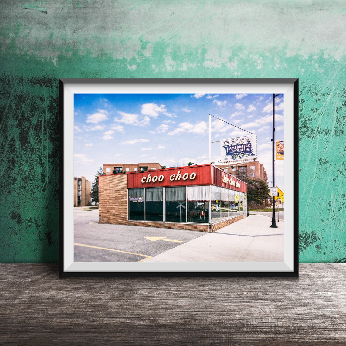 Choo Choo Photography Print, Kitchen Decor Des Plaines IL