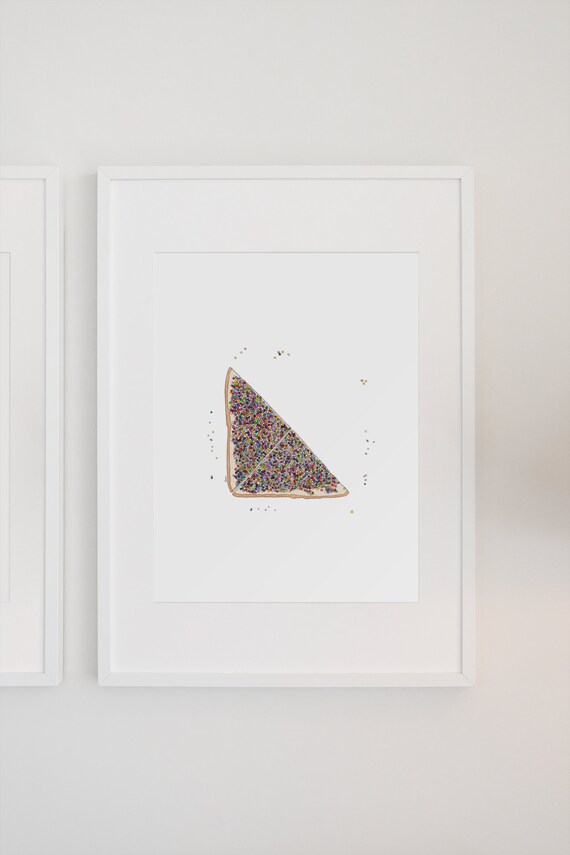 Fairy Bread Series Bread E, Australian Food Fun Print