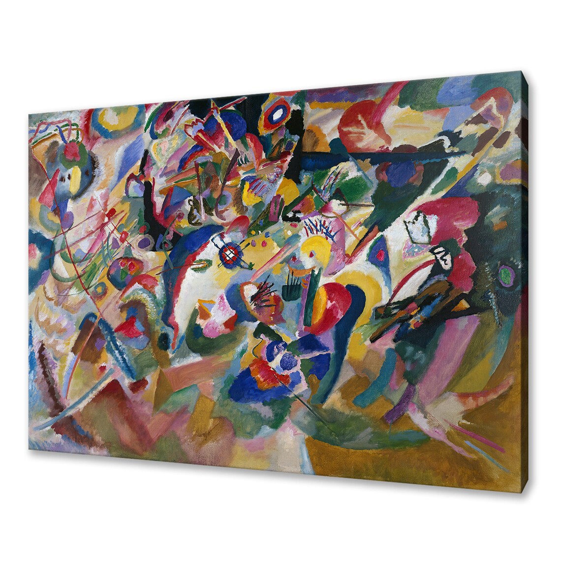 Wassily Kandinsky Entwurf 3, Abstract Art Print