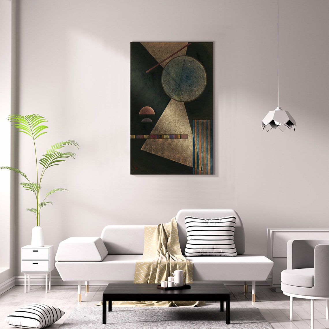 Kandinsky Treffpunkt Meeting Point 1928 Bauhaus Geometric Art Poster - Image 2