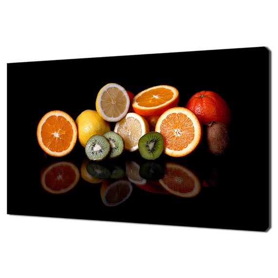 Colourful Collection Of Citrus Fruits Kitchen Modern Design Home Decor Print Wall Art Picture Wall Hanging