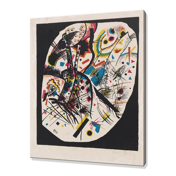 Wassily Kandinsky Small Worlds Kleine Welten Iii 1922 Classic Design Abstract Decor Reproduction Print Wall Art