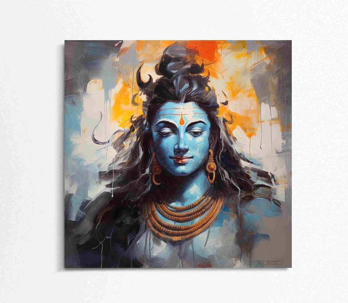 Shiva Art Print, Hindu God Wall Art for Home Decor - Image 4