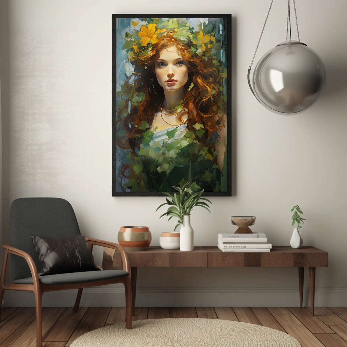 Aine Irish Goddess Celtic Mythology Art Print - Image 3