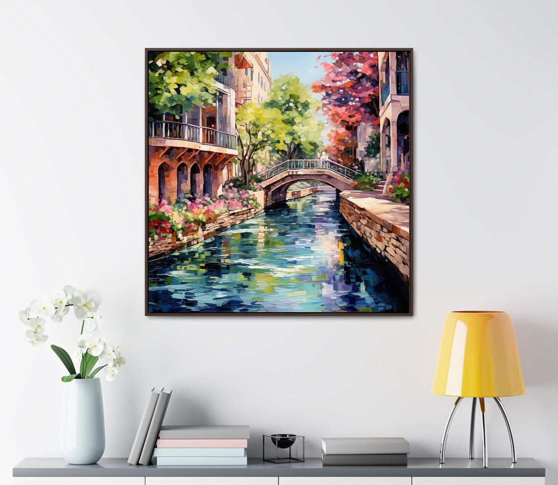 San Antonio Texas Travel Poster Art Print, USA - Image 3