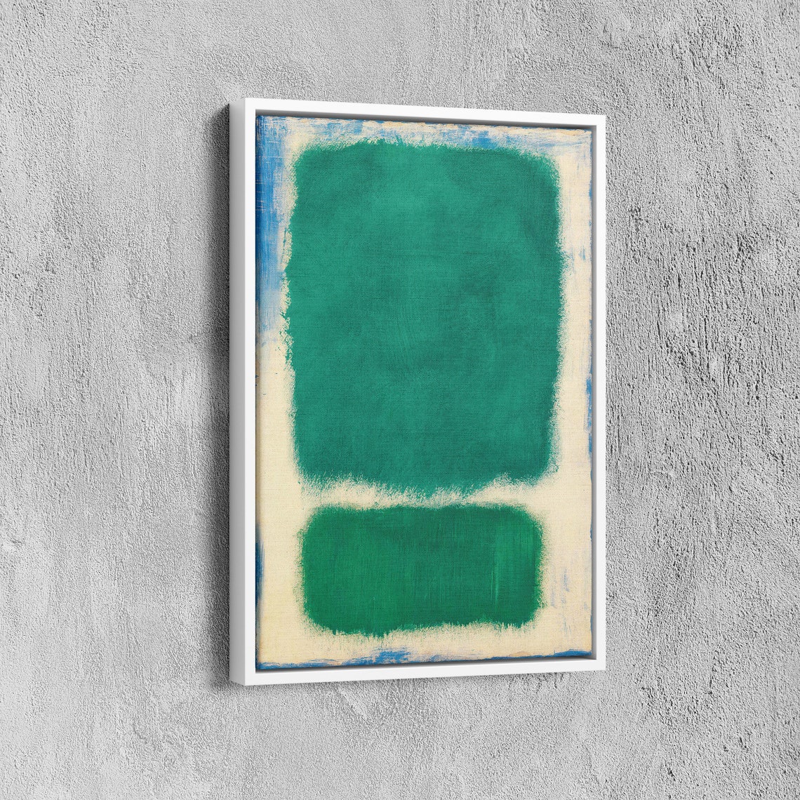 Mark Rothko Beige Over Green Print Mark Rothko Extra Large Exhibition Poster Expressionism Art Rothko Reproduction Art Mark Green Art - Image 6