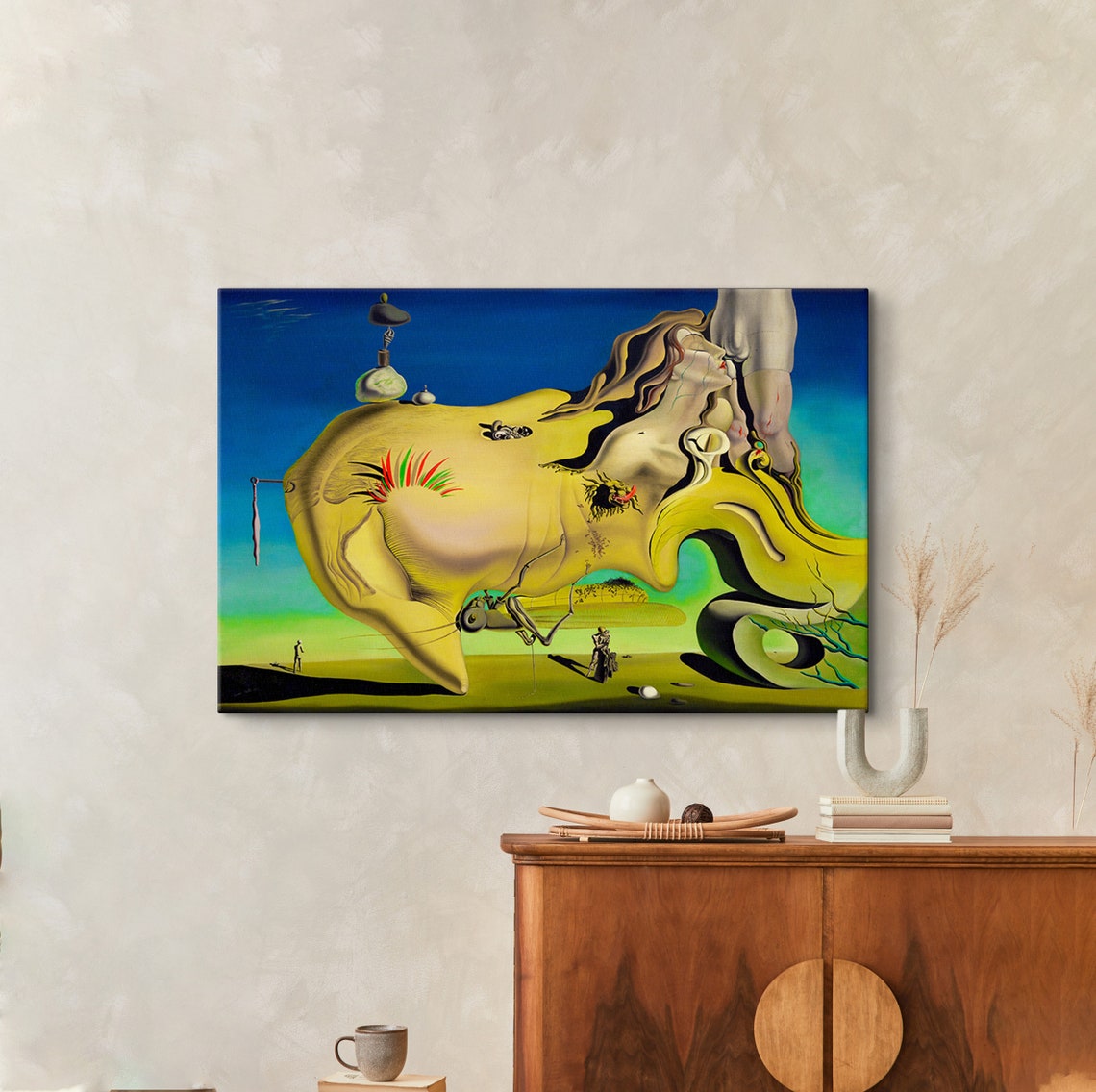 Salvador Dali The Great Masturbator Surreal Organic Art Poster - Image 2