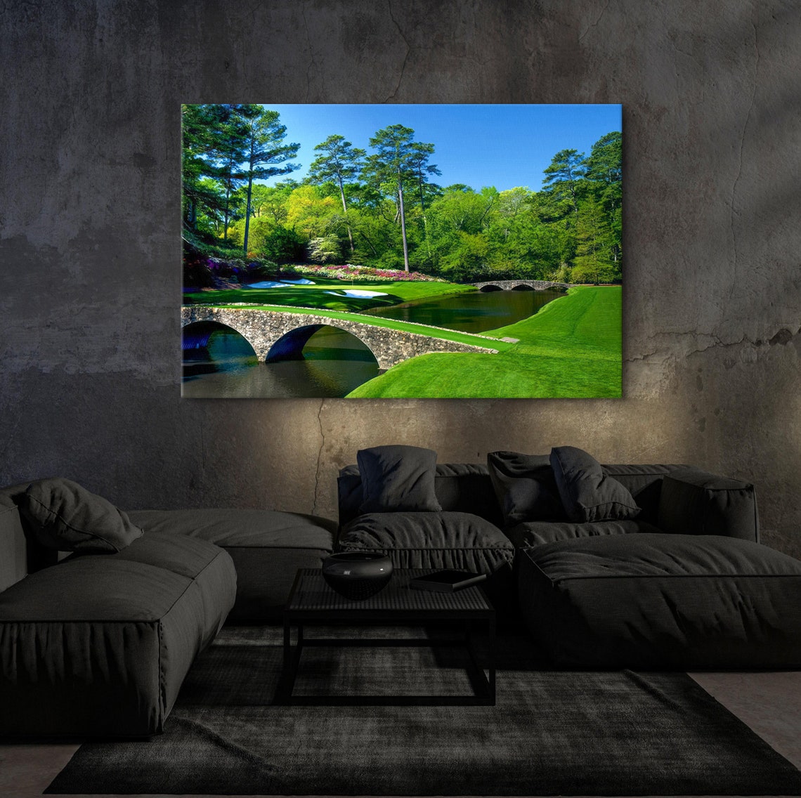 Augusta National Golf Club Hogan Bridge Rae's Creek 12th Hole Poster - Image 3